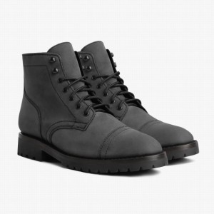 Thursday Boots Captain StormKing® メンズ レースアップブーツ グレー | KHQ8980RO