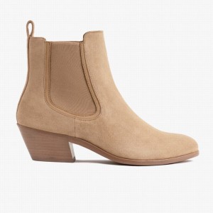 Thursday Boots Duchess Bootie レディース チェルシーブーツ Dune | YUW369YB