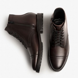 Thursday Boots Major メンズ レースアップブーツ Old English | KVI732YL