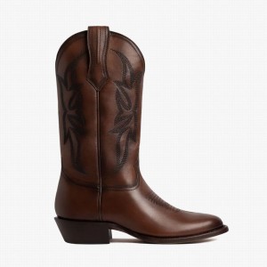 Thursday Boots Maverick メンズ ウエスタンブーツ Brandy | AOX3994SR