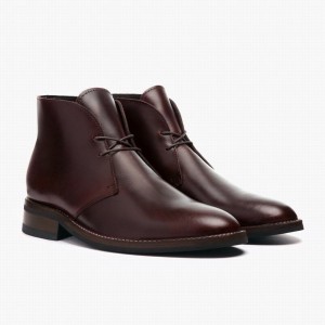 Thursday Boots Scout メンズ チャッカブーツ ブラウン | GUF5224GA