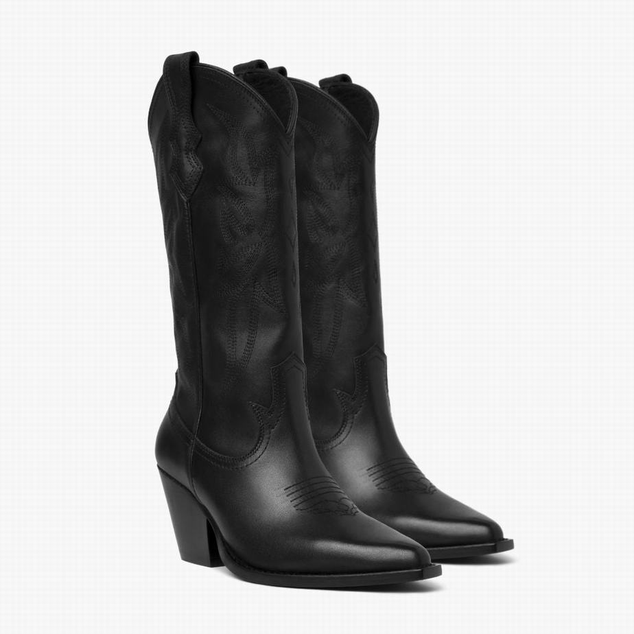 Thursday Boots Rodeo レディース ウエスタンブーツ 黒 | FWJ788CR