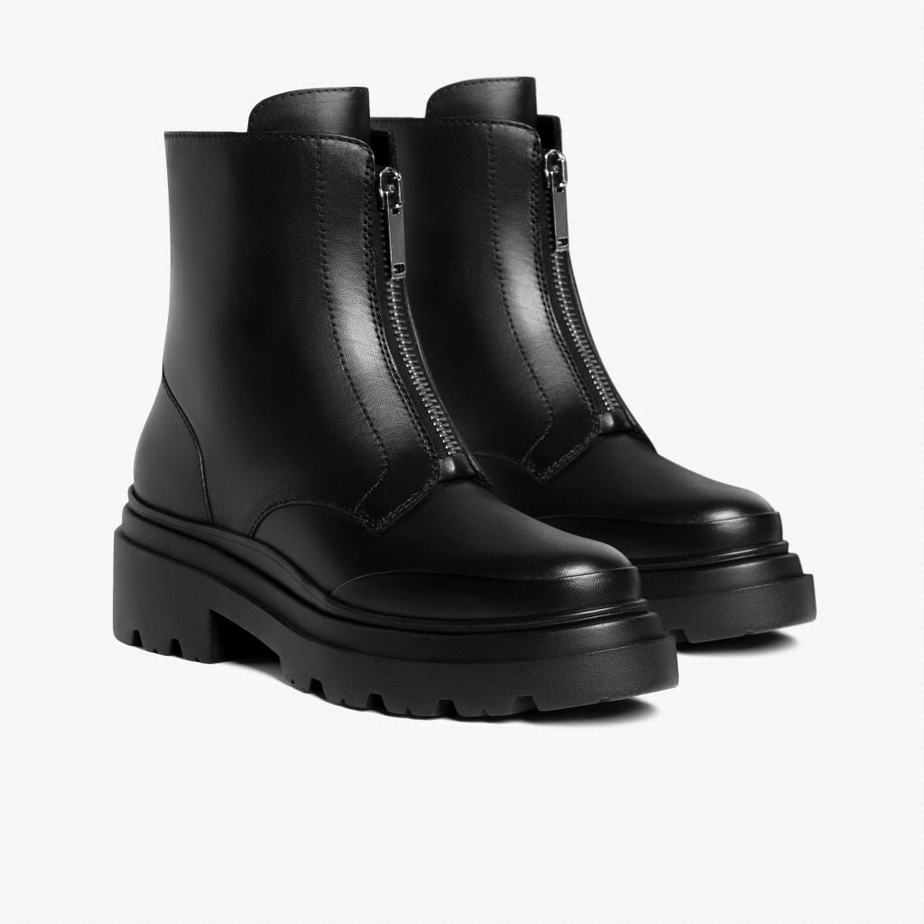 Thursday Boots Ryder レディース 厚底ブーツ 黒 | YXX1121JV